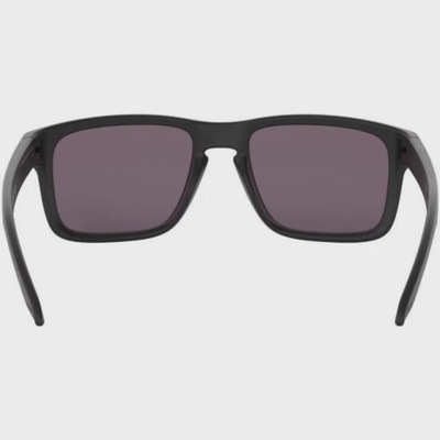 Óculos de Sol Unissex Oakley Holbrook Matte Black Gradient Grey - Foto 4