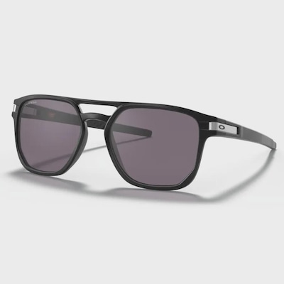 Óculos de Sol Unissex Oakley Latch Beta Matte Black Prizm Grey - Foto 1