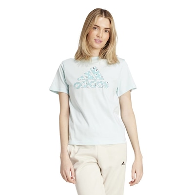 Camiseta adidas Camo - Feminina - Foto 1