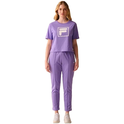 Camiseta Fila Letter Essentials - Feminina - Foto 3