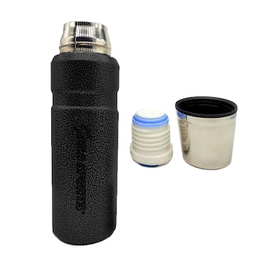 Garrafa Térmica Gold Sports Moon Dupla Parede Aço Inoxidável 304 - Tampa Cup - 500 ml - Foto 2