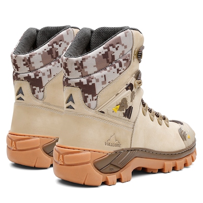 Coturno Cano Alto Vegas Bota Adventure Trilha Cen - Masculino - Foto 2