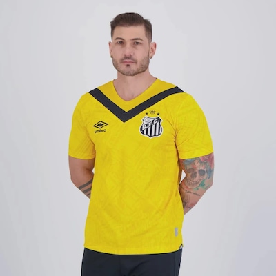 Camisa Umbro Santos Iii 2024 10 Neymar - Masculina - Foto 4