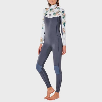 Long John Rip Curl WMNS 3.2 MM Chest Zip - Feminino - Foto 1