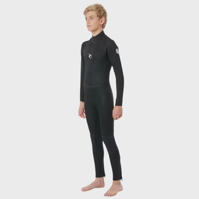 Long John Rip Curl Freelite 3/2mm Back Zip - Infantil - Foto 3