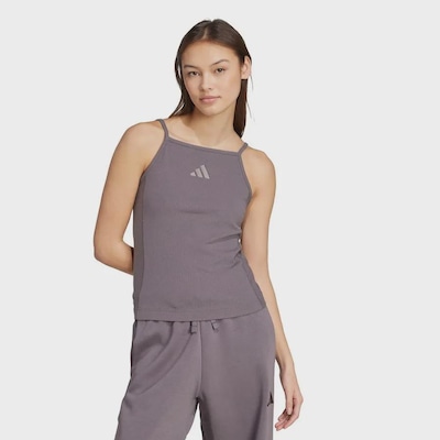 Camiseta Regata adidas W RIB Top - Feminina - Foto 2
