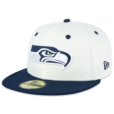 Boné New Era 5950 Seattle Seahawks World Of Logos - Unissex - Foto 1