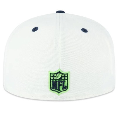 Boné New Era 5950 Seattle Seahawks World Of Logos - Unissex - Foto 2
