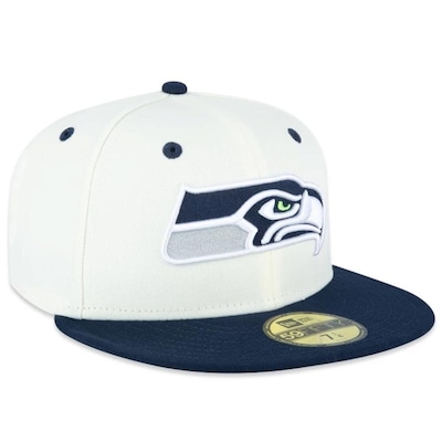 Boné New Era 5950 Seattle Seahawks World Of Logos - Unissex - Foto 5