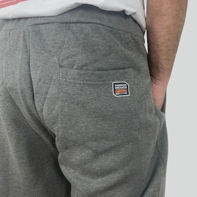 Calça Hd Moletom Plus Size - Masculina - Foto 4