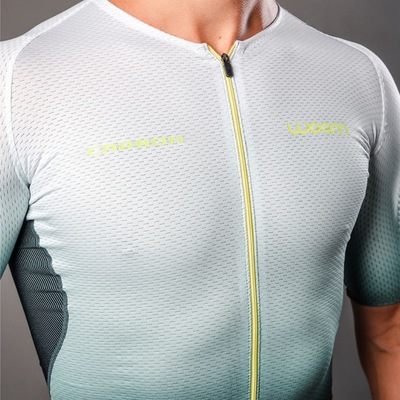 Macaquinho Triathlon C/ Manga Woom Carbon Storm Fusion I - Masculino - Foto 6