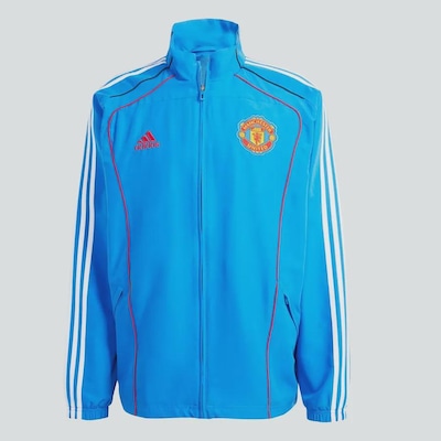 Jaqueta Manchester United MUFC UBP TT adidas - Masculina - Foto 3