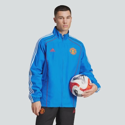 Jaqueta Manchester United MUFC UBP TT adidas - Masculina - Foto 5