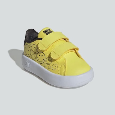 Tênis adidas Advantage Smiley CF I - Infantil - Foto 6
