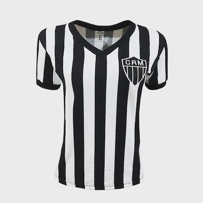 Camisa do Atlético Mineiro 1937 Liga Retro - Feminina - Foto 1