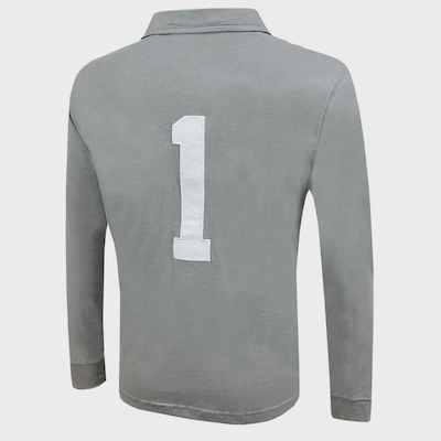 Camiseta Manga Longa do Atlético Mineiro 1980's Goleiro Liga Retro - Masculina - Foto 3