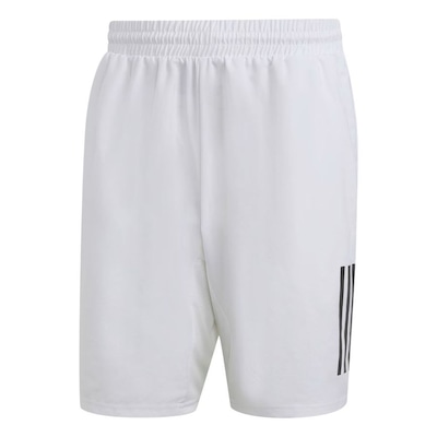 Shorts Adidas Tenis Club 3 Listras - Masculino - Foto 1