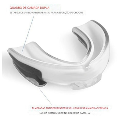 Protetor Bucal Gold Sports Profissional Fit Iii com Caixa - Foto 3