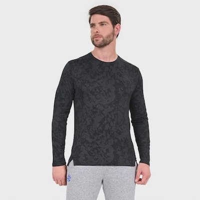Camiseta Manga Longa Under Armour Tech Vent Geode - Masculina - Foto 1