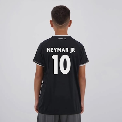 Camisa do Santos Neymar JR 10 Care - Infantil - Foto 1