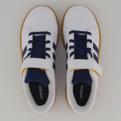 Tênis adidas Grand Court 2.0 EL - Infantil - Foto 4