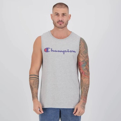 Camiseta Regata Champion - 2 Unidades - Masculina - Foto 5