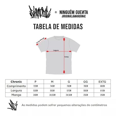 Camiseta Chronic 4064 - Masculina - Foto 4