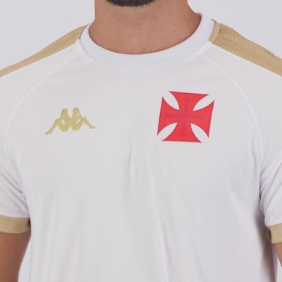 Camisa do Vasco Kappa Supporter Gold - Masculina - Foto 5