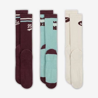 Meia Nike Everyday Plus - 3 Pares - Unissex - Foto 2