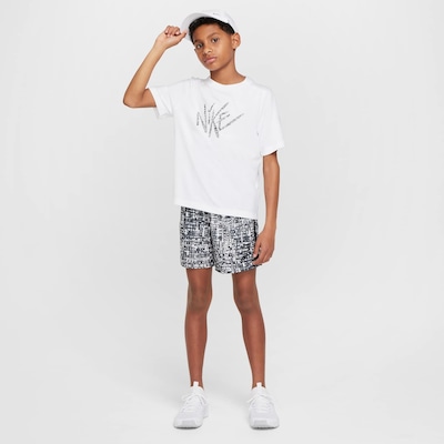 Short Nike Nike Dri-FIT Multi Woven - Infantil - Foto 6
