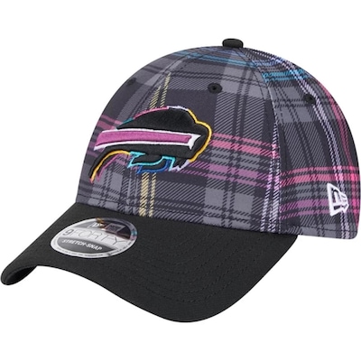 Boné Aba Curva New Era 940 Buffalo Bills Crucial Catch - Snapback - Adulto - Foto 2