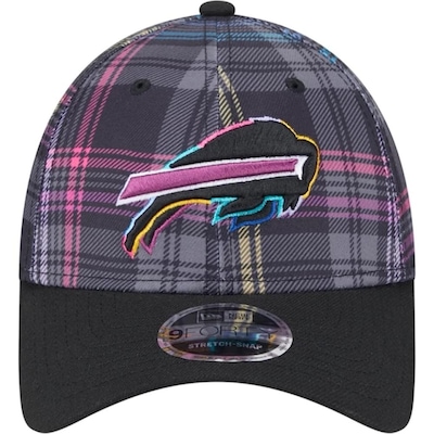 Boné Aba Curva New Era 940 Buffalo Bills Crucial Catch - Snapback - Adulto - Foto 4