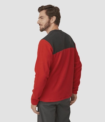 Blusão sem Capuz Fleece The North Face TKA Glacier Crew - Masculino - Foto 2