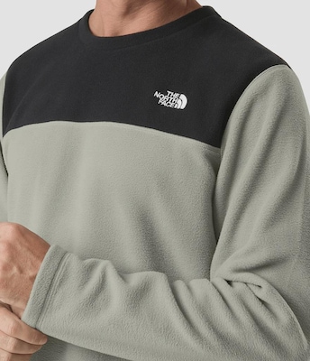 Blusão sem Capuz Fleece The North Face TKA Glacier Crew - Masculino - Foto 3