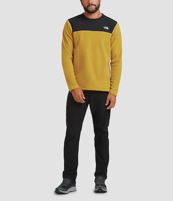 Blusão sem Capuz Fleece The North Face TKA Glacier Crew - Masculino - Foto 3