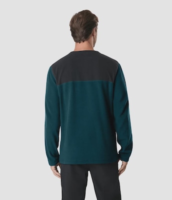 Blusão sem Capuz Fleece The North Face TKA Glacier Crew - Masculino - Foto 2