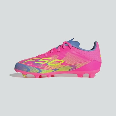 Chuteira de Campo adidas F50 League Firm/Multi-Ground Infantil - Infantil - Foto 3