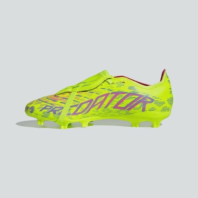 Chuteira de Campo adidas Predator League Fold-Over Tongue Firm/Multi-Ground - Adulto - Foto 3