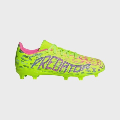 Chuteira de Campo adidas Predator League Firm/Multi-Ground - Infantil - Foto 1