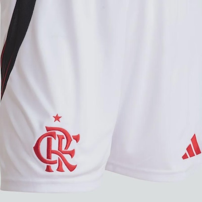 Shorts I do Flamengo 25/26 adidas - Masculina - Foto 4