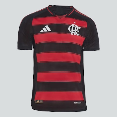 Camisa I do Flamengo Authentic 25/26 adidas - Masculina - Foto 2
