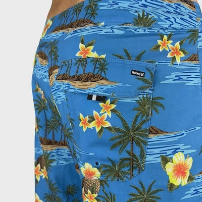 Bermuda Hurley Phantom Block Party 18 - Masculina - Foto 5