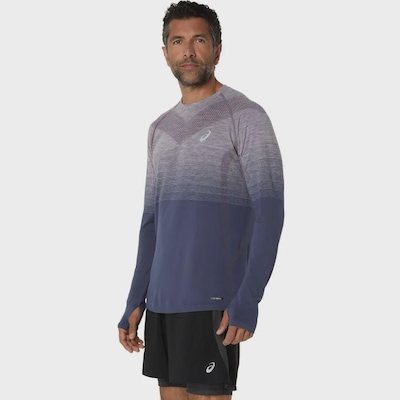 Camiseta de Manga Longa Asics - Masculina - Foto 3