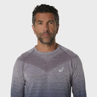 Camiseta de Manga Longa Asics - Masculina - Foto 4