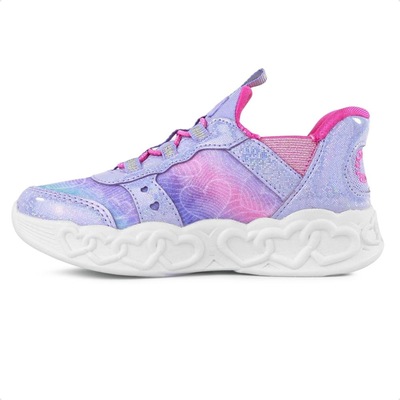 Tênis Skechers Infinite Heart Lights Etern - Infantil - Foto 3