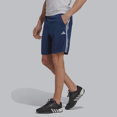 Shorts adidas Essentials TR 3 Stripes - Masculino - Foto 1