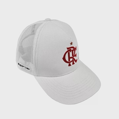 Boné Supercap Trucker Flamengo Silk 3d Zico - Unissex - Foto 3