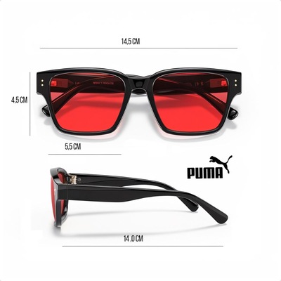 Óculos de Sol Unissex Puma Pu0438s - Foto 4