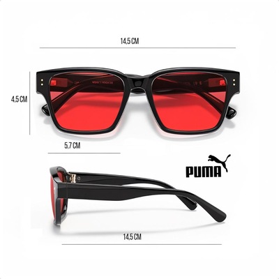 Óculos de Sol Unissex Puma Pu0438s - Foto 4