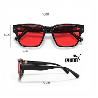 Óculos de Sol Unissex Puma Polarized Pu0438s5 - Foto 4
